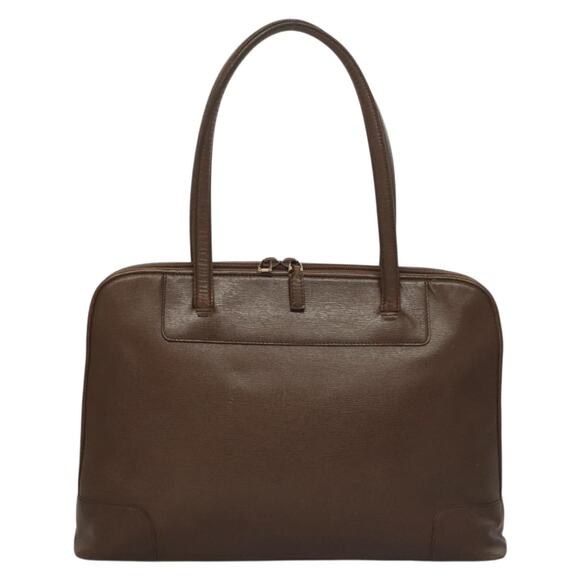 GUCCI Tote Bag Leather Brown - Picture 3 of 16